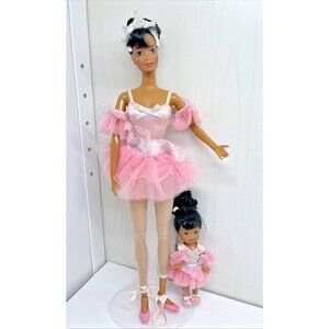 Barbie Ballet Recital Barbie & Kelly African American Gift Set 1997 Mattel 21388